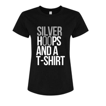  Silver Hoops And A T-Shirt