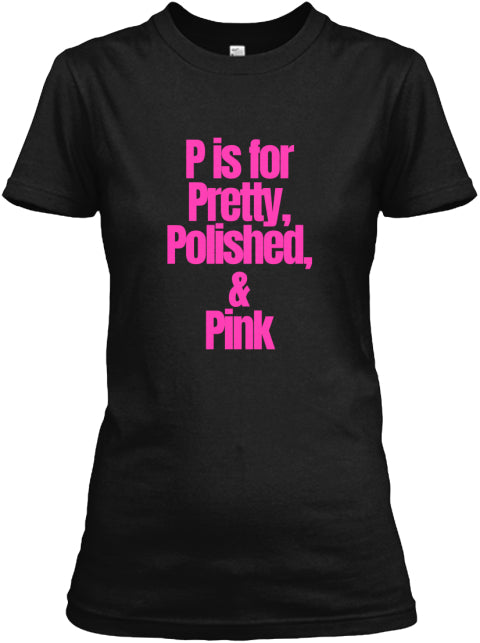 P is For T-Shirt