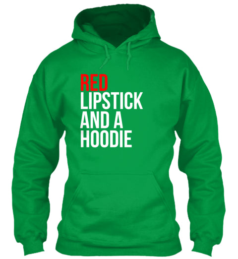 Green and best sale red hoodie