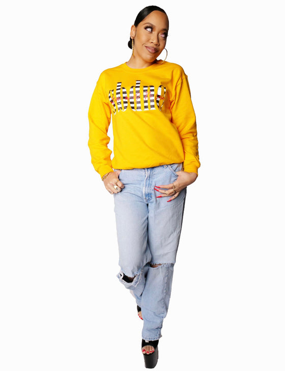 Women's Yellow Sweatshirt 