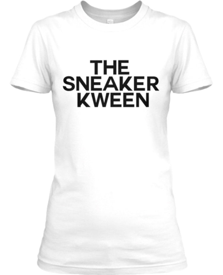 The Sneaker Kween Tee - White