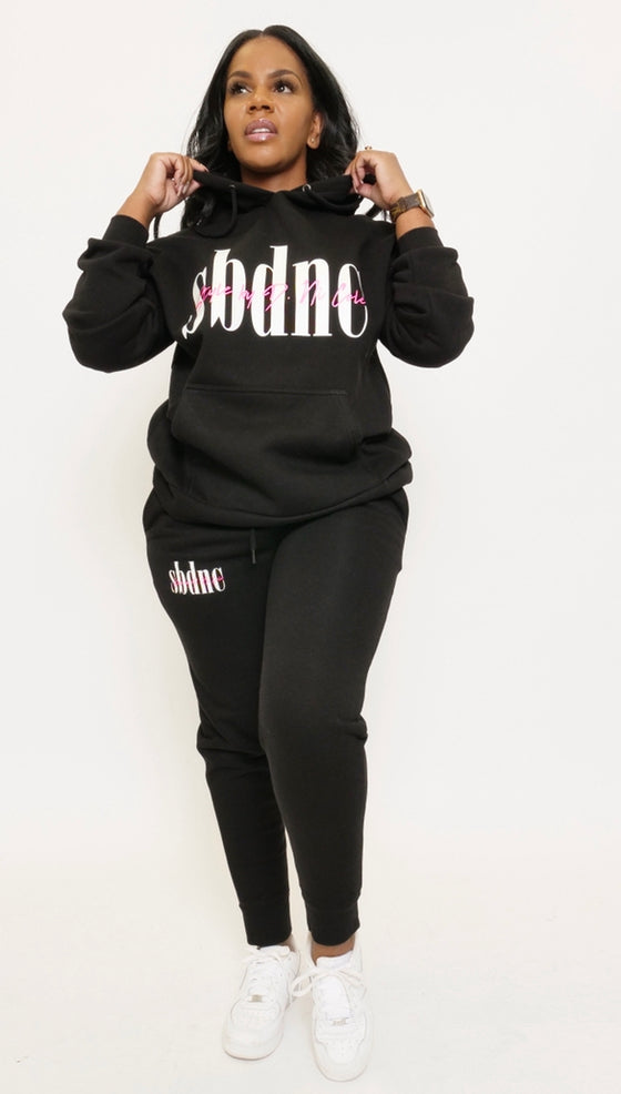 SBDNC Signature Jogger Set - Black/Pink